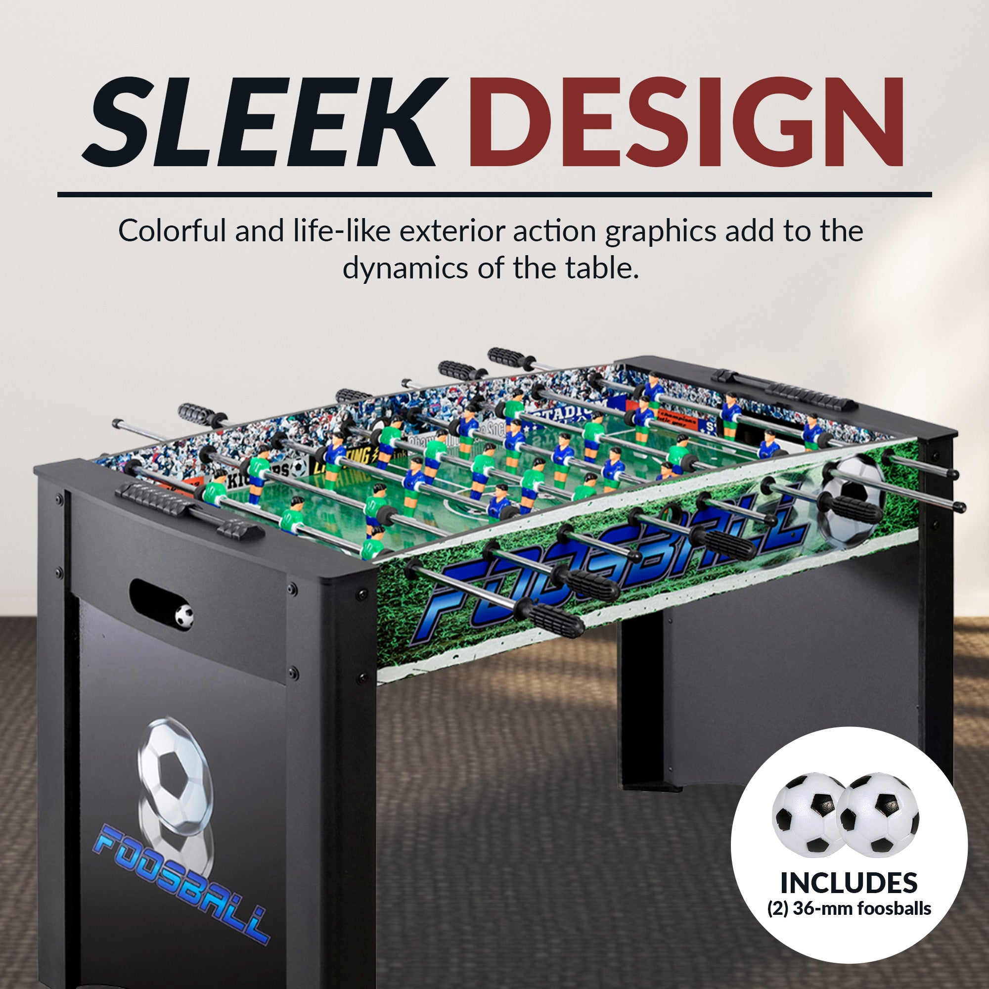 Playoff 48-in Foosball Table - image 7