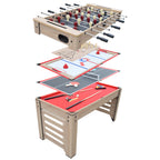 Madison 54-in Foosball 6-in-1 Multi-Game Table